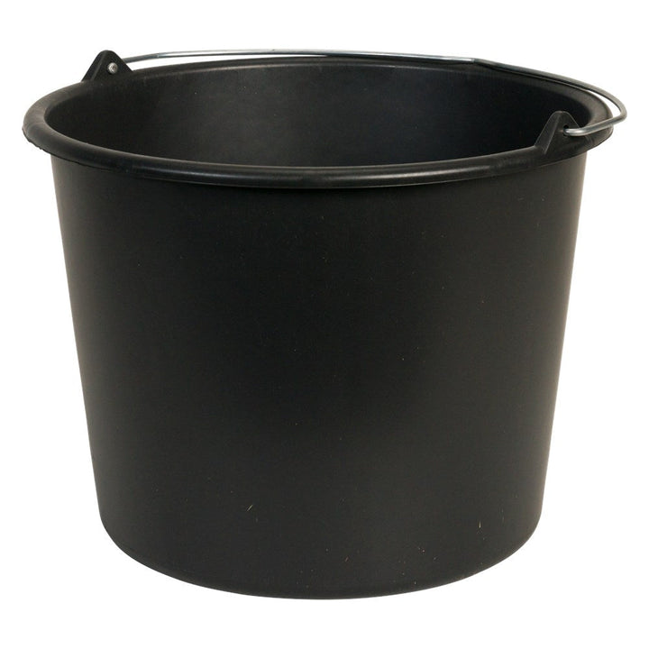 KELFORT BUILDING BUCKET DURABLE D 12L         LDPE BLACK