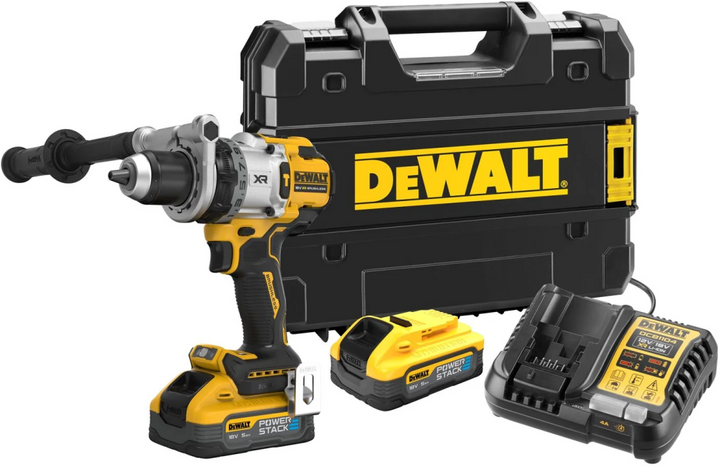 DEWALT DCD1007H2T-QW 18V XR Premium 3-Speed Cordless Drill/Driver