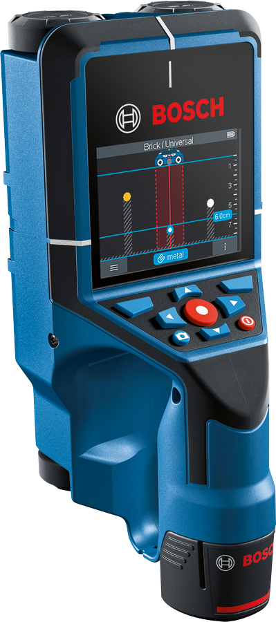 Bosch D-tect 200C with 12V Battery Detector in L-Boxx 136 - 0601081601