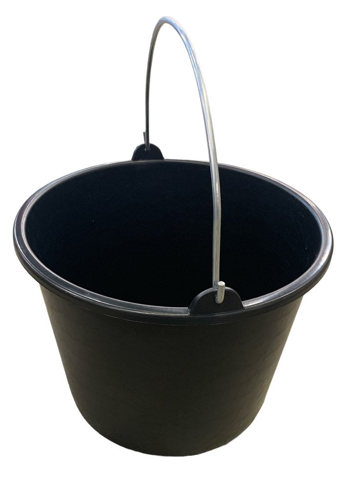 Gripline Building Bucket 20L Black - 1647018